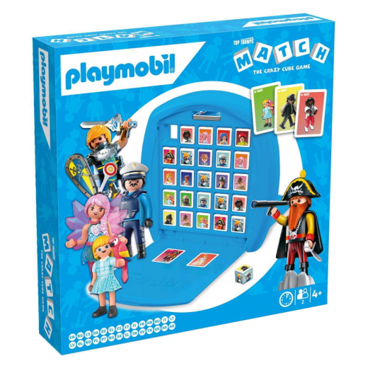 Top Trumps Match - Playmobil (Swe) i gruppen SÄLLSKAPSSPEL / Familjespel hos Spelexperten (WM03779)