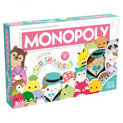 Monopoly - Squishmallows (Swe) i gruppen SÄLLSKAPSSPEL / Familjespel hos Spelexperten (WM04179-SWE)