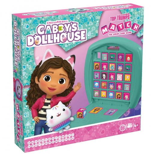 Top Trumps Match - Gabby’s Dollhouse (Swe) i gruppen SÄLLSKAPSSPEL / Barnspel hos Spelexperten (WM04252)