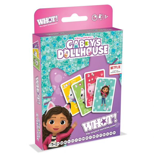 WHOT! Gabby's Dollhouse (Swe) i gruppen SÄLLSKAPSSPEL / Barnspel hos Spelexperten (WM04565)