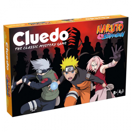 Cluedo: Naruto i gruppen SÄLLSKAPSSPEL / Familjespel hos Spelexperten (WM04940)