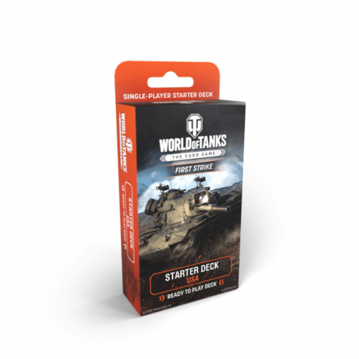 World of Tanks TCG: First Strike USA Starter Deck i gruppen SÄLLSKAPSSPEL / Kortspel hos Spelexperten (WOT0001)