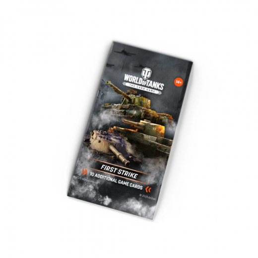 World of Tanks TCG: First Strike Booster Pack i gruppen SÄLLSKAPSSPEL / Kortspel hos Spelexperten (WOT0004-BOS)