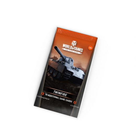 World of Tanks TCG: Twinfire Booster Pack i gruppen SÄLLSKAPSSPEL / Kortspel hos Spelexperten (WOT0008-BOS)