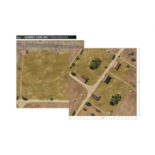 World of Tanks: Game Mat: Prokhorovka (Exp.) i gruppen SÄLLSKAPSSPEL / Expansioner hos Spelexperten (WOT14)