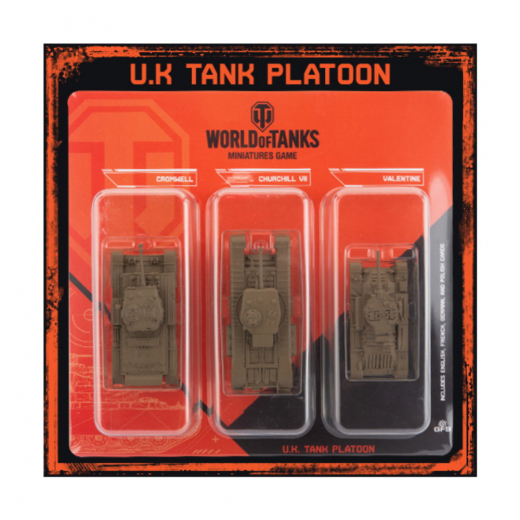 World of Tanks: U.K. Tank Platoon 1 (Exp.) i gruppen SÄLLSKAPSSPEL / Strategispel hos Spelexperten (WOT65)