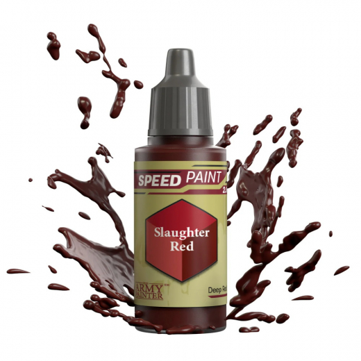 Army Painter: Speedpaint 2.0 - Slaughter Red i gruppen SÄLLSKAPSSPEL / Tillbehör / Övriga hos Spelexperten (WP2012)
