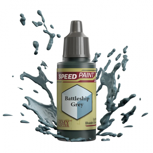 Army Painter: Speedpaint 2.0 - Battleship Grey i gruppen SÄLLSKAPSSPEL / Tillbehör / Övriga hos Spelexperten (WP2024)