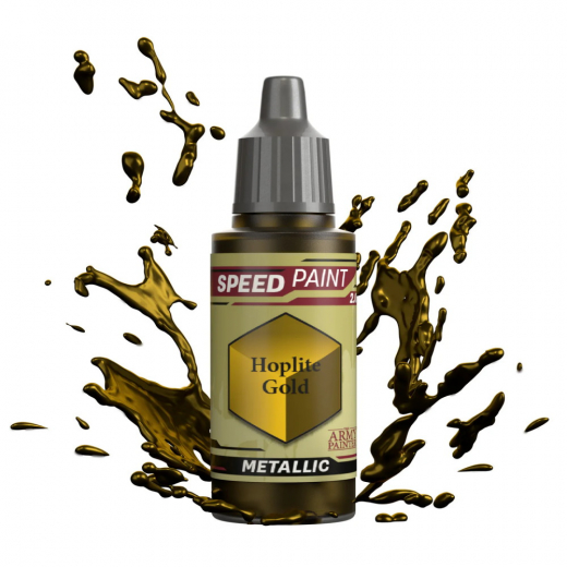 Army Painter: Speedpaint 2.0 Metallic - Hoplite Gold i gruppen SÄLLSKAPSSPEL / Tillbehör / Övriga hos Spelexperten (WP2028)