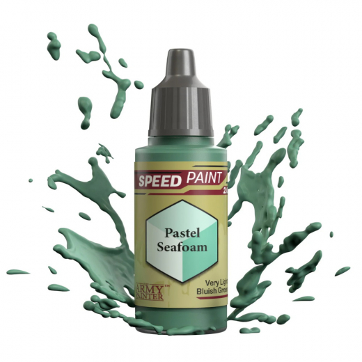 Army Painter: Speedpaint 2.0 - Pastel Seafoam i gruppen SÄLLSKAPSSPEL / Tillbehör / Övriga hos Spelexperten (WP2089)