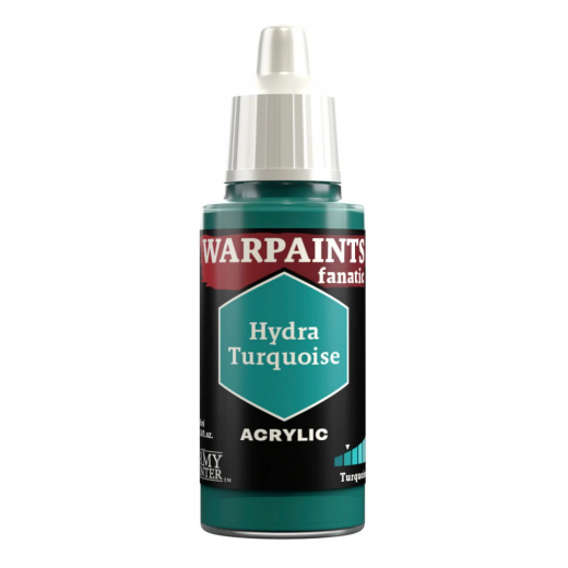 Army Painter: Warpaints Fanatic - Hydra Turquoise i gruppen SÄLLSKAPSSPEL / Tillbehör / Övriga hos Spelexperten (WP3038)