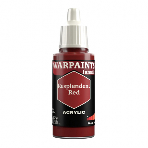 Army Painter: Warpaints Fanatic - Resplendent Red i gruppen SÄLLSKAPSSPEL hos Spelexperten (WP3103)