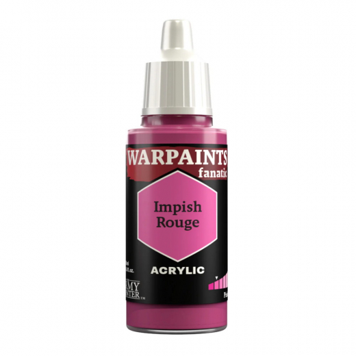 Army Painter: Warpaints Fanatic - Impish Rouge i gruppen SÄLLSKAPSSPEL / Tillbehör / Övriga hos Spelexperten (WP3122)