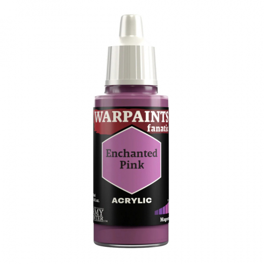 Army Painter: Warpaints Fanatic - Enchanted Pink i gruppen SÄLLSKAPSSPEL / Tillbehör / Övriga hos Spelexperten (WP3137)