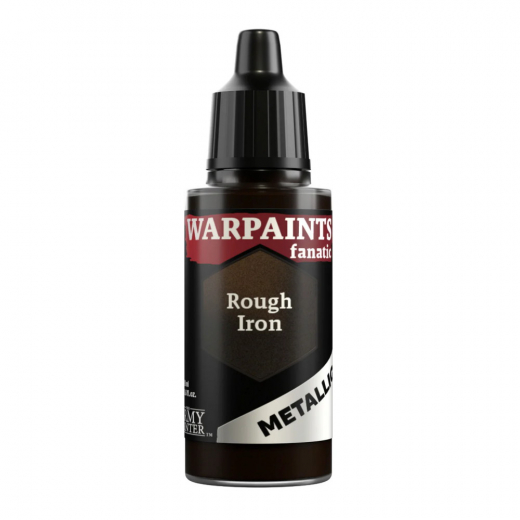 Army Painter: Warpaints Fanatic Metallic - Rough Iron i gruppen SÄLLSKAPSSPEL / Tillbehör / Övriga hos Spelexperten (WP3181)