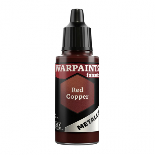 Army Painter: Warpaints Fanatic Metallic - Red Copper i gruppen SÄLLSKAPSSPEL / Tillbehör / Övriga hos Spelexperten (WP3182)