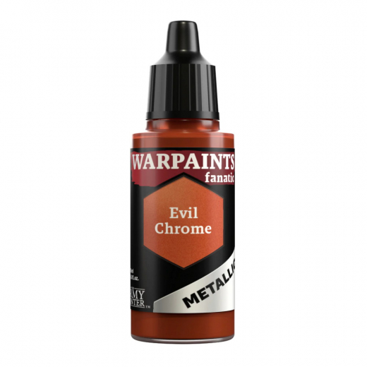 Army Painter: Warpaints Fanatic Metallic - Evil Chrome i gruppen SÄLLSKAPSSPEL / Tillbehör / Övriga hos Spelexperten (WP3185)