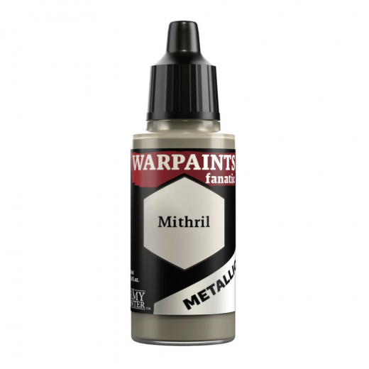 Army Painter: Warpaints Fanatic Metallic - Mithril i gruppen SÄLLSKAPSSPEL / Tillbehör / Övriga hos Spelexperten (WP3190)