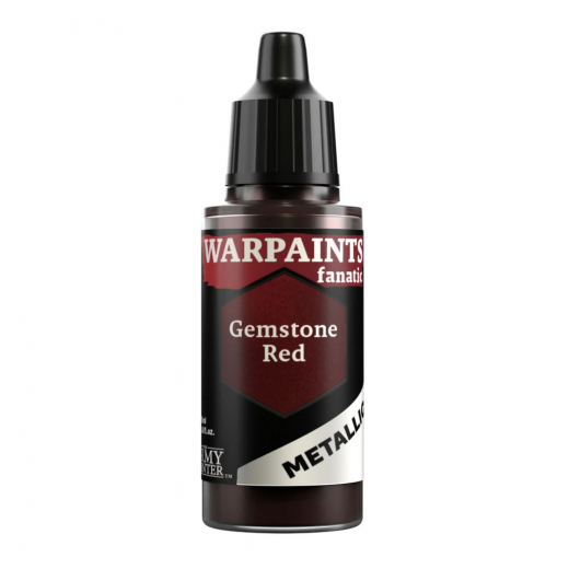 Army Painter: Warpaints Fanatic Metallic - Gemstone Red i gruppen SÄLLSKAPSSPEL / Tillbehör / Övriga hos Spelexperten (WP3198)