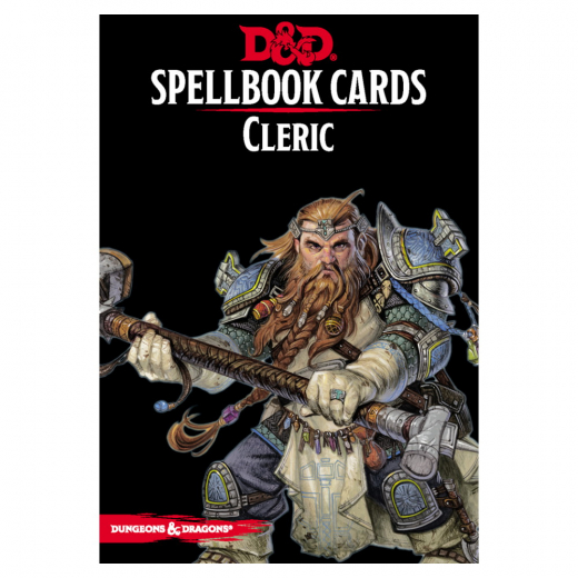 Dungeons & Dragons: Spellbook Cards - Cleric i gruppen SÄLLSKAPSSPEL / Rollspel / Dungeons & Dragons hos Spelexperten (WTCC5666)