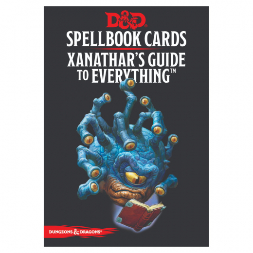 Dungeons & Dragons: Spellbook Cards - Xanathar's Guide to Everything i gruppen SÄLLSKAPSSPEL / Rollspel / Dungeons & Dragons hos Spelexperten (WTCC5668)