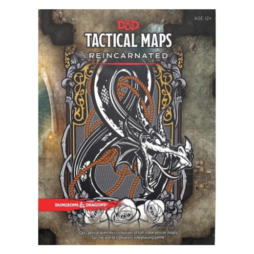 Dungeons & Dragons: Tactical Maps Reincarnated i gruppen SÄLLSKAPSSPEL / Rollspel / Dungeons & Dragons hos Spelexperten (WTCC6303)