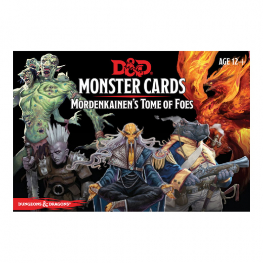 Dungeons & Dragons: Monster Cards - Mordenkainen's Tome of Foes i gruppen SÄLLSKAPSSPEL / Rollspel / Dungeons & Dragons hos Spelexperten (WTCC7228)