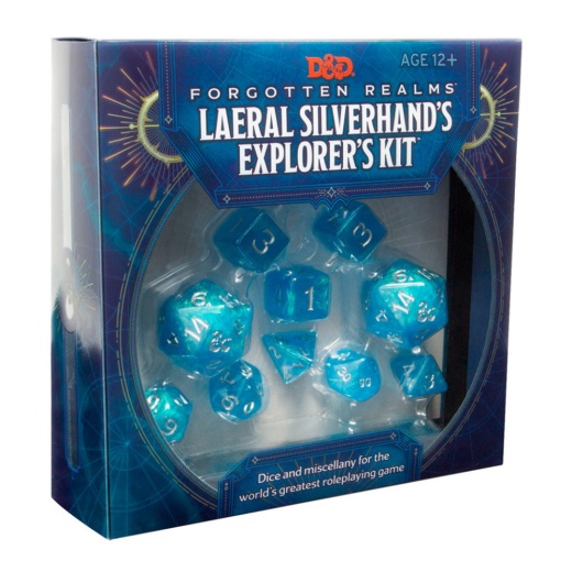 Dungeons & Dragons: Laeral Silverhand's Explorer's Kit i gruppen SÄLLSKAPSSPEL / Rollspel / Dungeons & Dragons hos Spelexperten (WTCC7868)