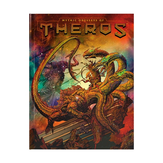 Dungeons & Dragons: Mythic Odysseys of Theros (alt. cover) i gruppen SÄLLSKAPSSPEL / Rollspel / Dungeons & Dragons hos Spelexperten (WTCC7893)
