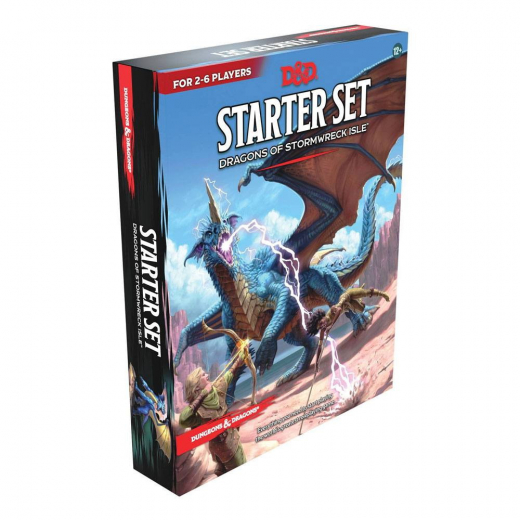 Dungeons & Dragons - Starter Set: Dragons of Stormwreck Isle i gruppen SÄLLSKAPSSPEL / Rollspel / Dungeons & Dragons hos Spelexperten (WTCD0995)
