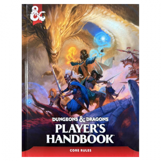 Dungeons & Dragons: Player's Handbook 2024 i gruppen SÄLLSKAPSSPEL / Rollspel / Dungeons & Dragons hos Spelexperten (WTCD3709)