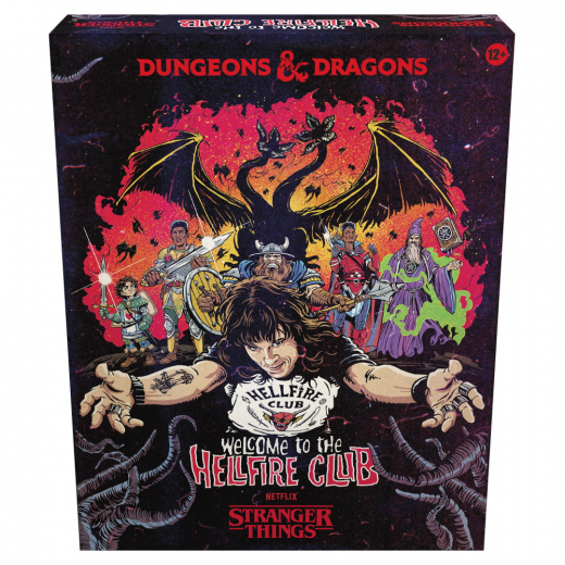 Dungeons & Dragons: Stranger Things: Welcome to the Hellfire Club i gruppen SÄLLSKAPSSPEL / Strategispel hos Spelexperten (WTCD4704)