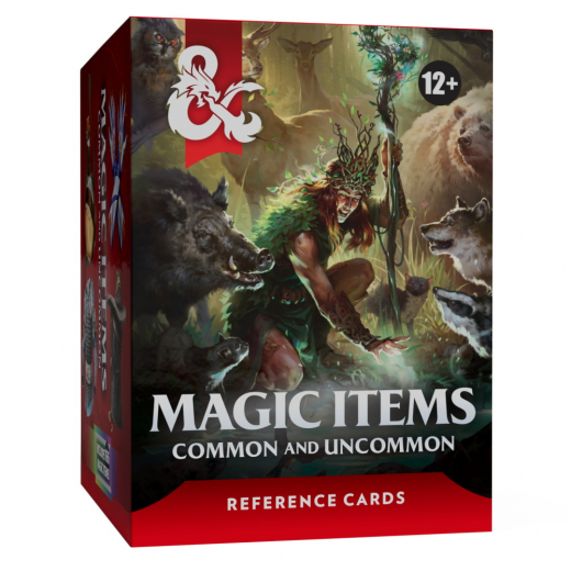 Dungeons & Dragons: Magic Items - Common and Uncommon - Reference Cards i gruppen SÄLLSKAPSSPEL / Rollspel / Dungeons & Dragons hos Spelexperten (WTCD6039)