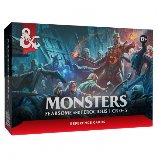 Dungeons & Dragons: Monsters - Fearsome and Ferocious - CR 0-5 i gruppen SÄLLSKAPSSPEL / Rollspel / Dungeons & Dragons hos Spelexperten (WTCD6043)
