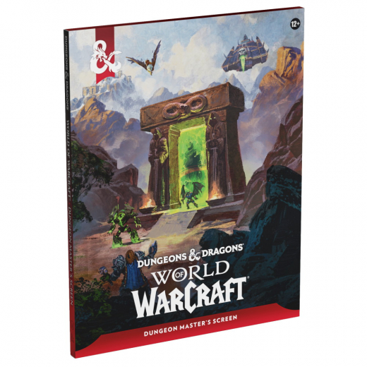 Dungeons & Dragons: World of Warcraft - Dungeon Master's Screen i gruppen SÄLLSKAPSSPEL / Rollspel / Dungeons & Dragons hos Spelexperten (WTCD6346)