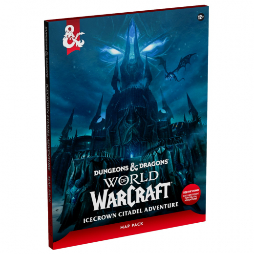 Dungeons & Dragons: World of Warcraft - Icecrown Citadel Adventure Map Pack i gruppen SÄLLSKAPSSPEL / Rollspel / Dungeons & Dragons hos Spelexperten (WTCD6347)