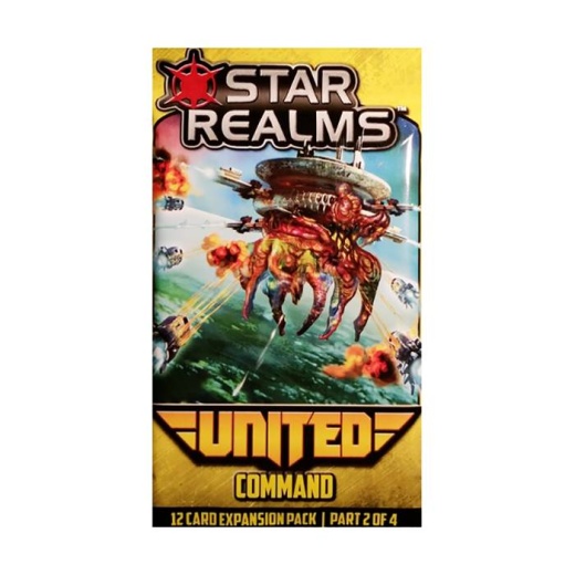 Star Realms: United - Command (Exp.) i gruppen SÄLLSKAPSSPEL / Expansioner hos Spelexperten (WWG0183)