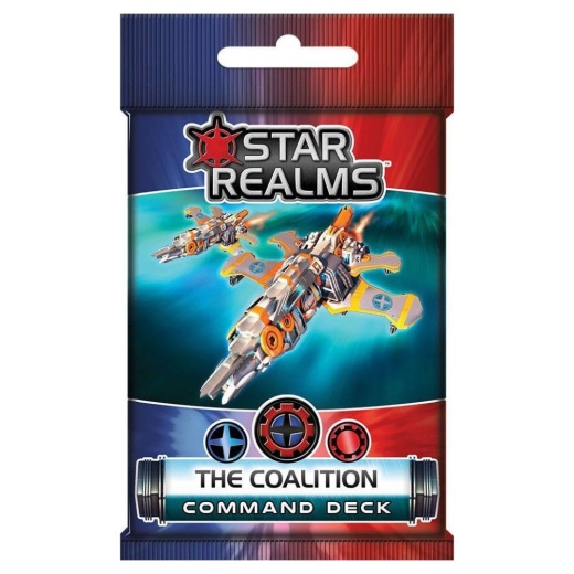 Star Realms: Command Deck - The Coalition (Exp.) i gruppen SÄLLSKAPSSPEL / Expansioner hos Spelexperten (WWG025)