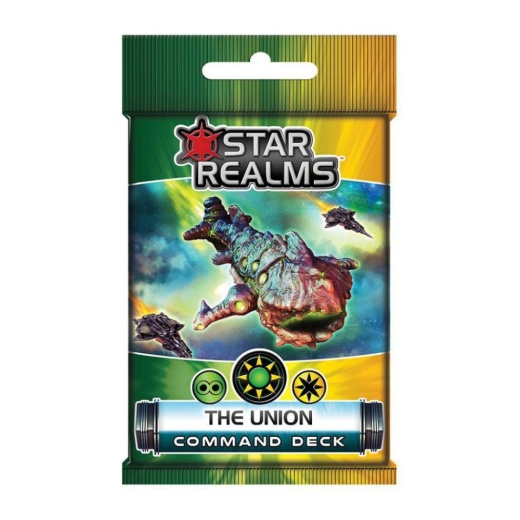 Star Realms: Command Deck - The Union (Exp.) i gruppen SÄLLSKAPSSPEL hos Spelexperten (WWG027)