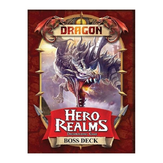 Hero Realms: Boss Deck - The Dragon (Exp.) i gruppen SÄLLSKAPSSPEL / Expansioner hos Spelexperten (WWG507)
