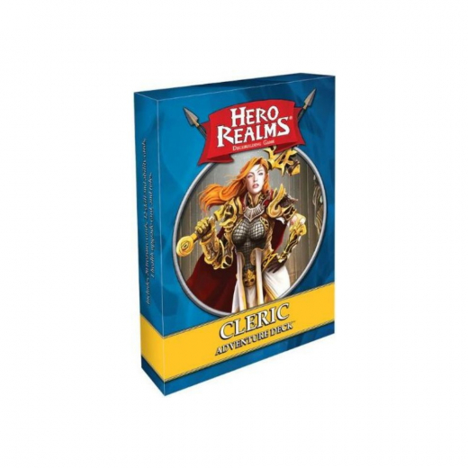 Hero Realms: Cleric - Adventure Deck (Exp.) i gruppen SÄLLSKAPSSPEL / Expansioner hos Spelexperten (WWG533)