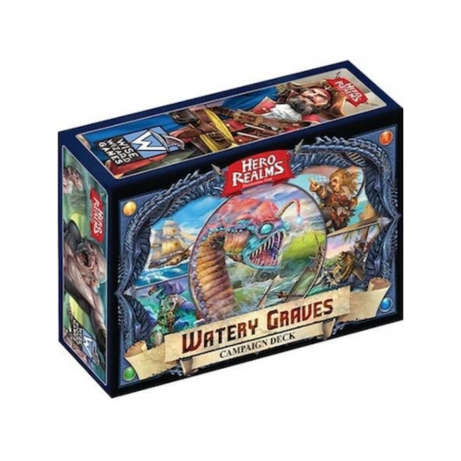 Hero Realms: Watery Graves Campaign Deck (Exp.) i gruppen SÄLLSKAPSSPEL / Expansioner hos Spelexperten (WWGHR532D)