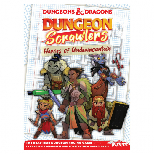 Dungeons & Dragons: Dungeon Scrawlers - Heroes of Undermountain i gruppen SÄLLSKAPSSPEL / Strategispel hos Spelexperten (WZK87529)