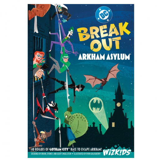DC Breakout: Arkham Asylum i gruppen SÄLLSKAPSSPEL / Kortspel hos Spelexperten (WZK87642)