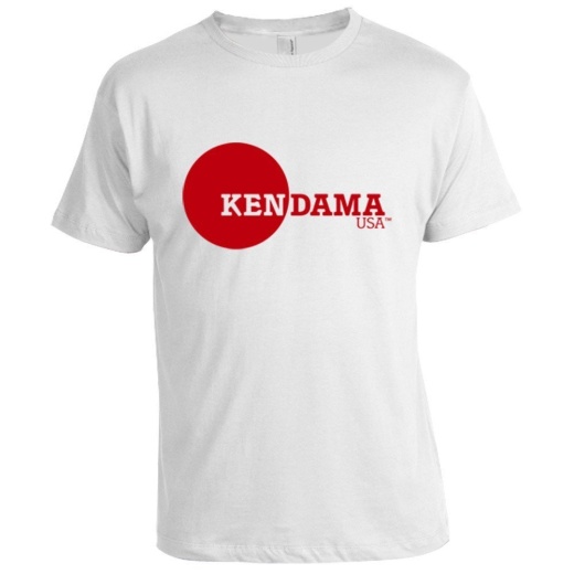 Kendama USA Logo Tee - Vit i gruppen LEKSAKER / Kendama / Kläder hos Spelexperten (X9)
