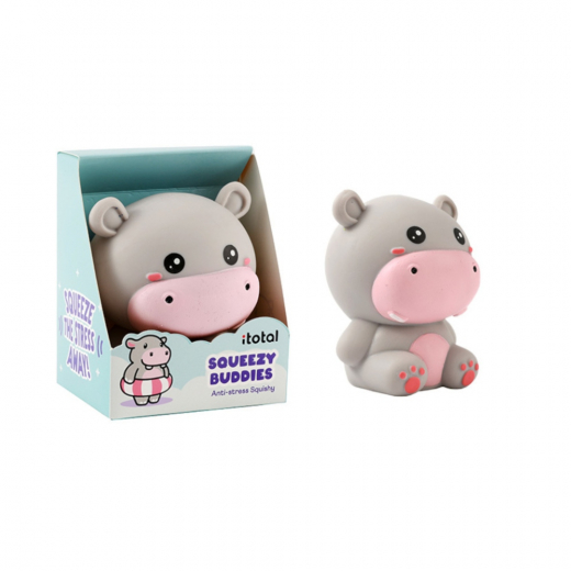 iTotal Squeezy Buddies - Flodhäst i gruppen LEKSAKER / Fidgets hos Spelexperten (XL3269)