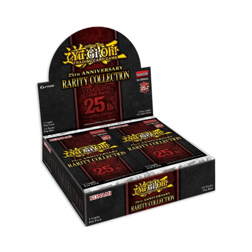 Yu-Gi-Oh! TCG: 25th Anniversary Rarity Collection Booster Display i gruppen SÄLLSKAPSSPEL / Kortspel hos Spelexperten (YGO-25RC-DIS)