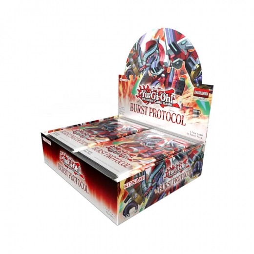 Yu-Gi-Oh! TCG: Burst Protocol Booster Display i gruppen SÄLLSKAPSSPEL / Kortspel hos Spelexperten (YGO-BPBD-EN-DIS)
