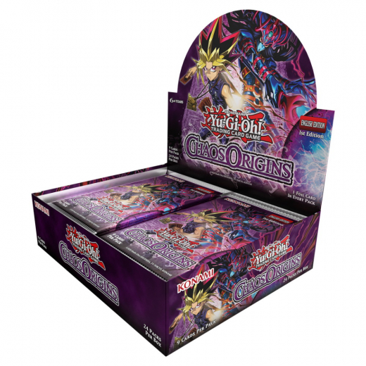 Yu-Gi-Oh! TCG: Chaos Origins Booster Display i gruppen SÄLLSKAPSSPEL / Kortspel hos Spelexperten (YGO-CHOR-EN-DIS)