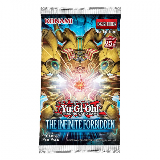 Yu-Gi-Oh! TCG: The Infinite Forbidden Booster Pack i gruppen SÄLLSKAPSSPEL / Kortspel hos Spelexperten (YGO-INFO-BOS)